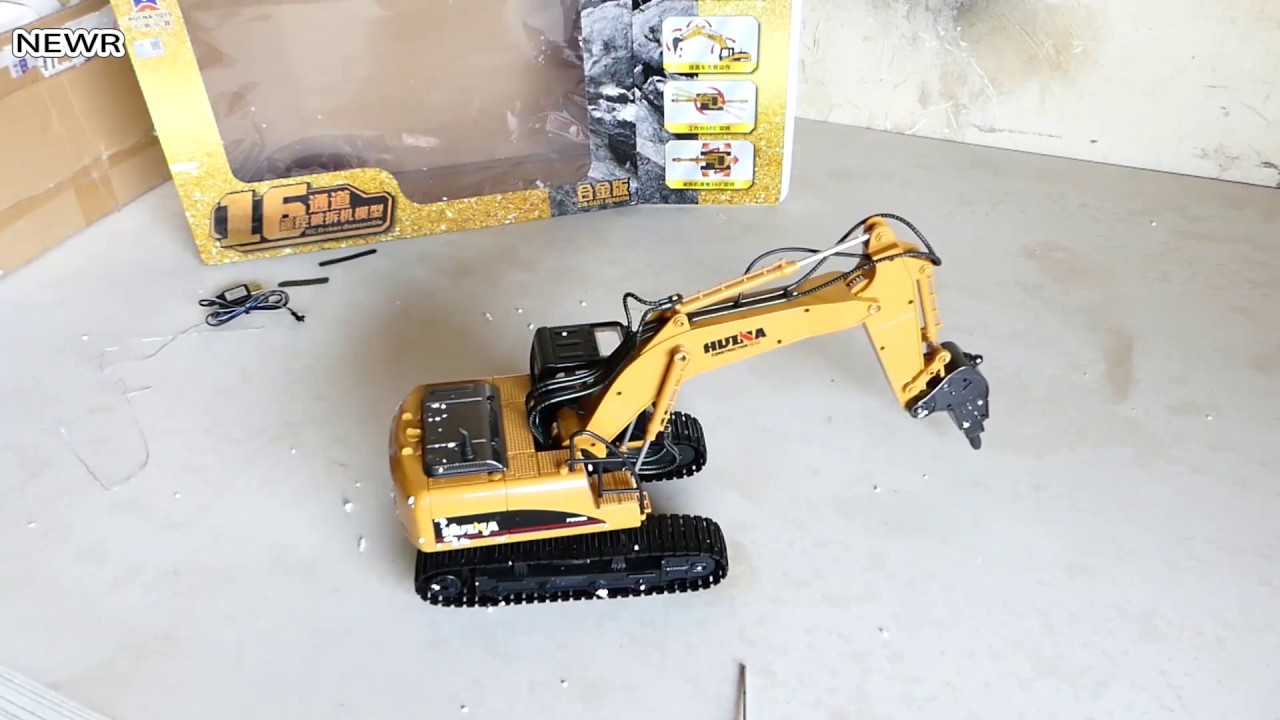 Amazing  realistic  Construction  017 HuiNa 1560 Metal Alloy Unboxing