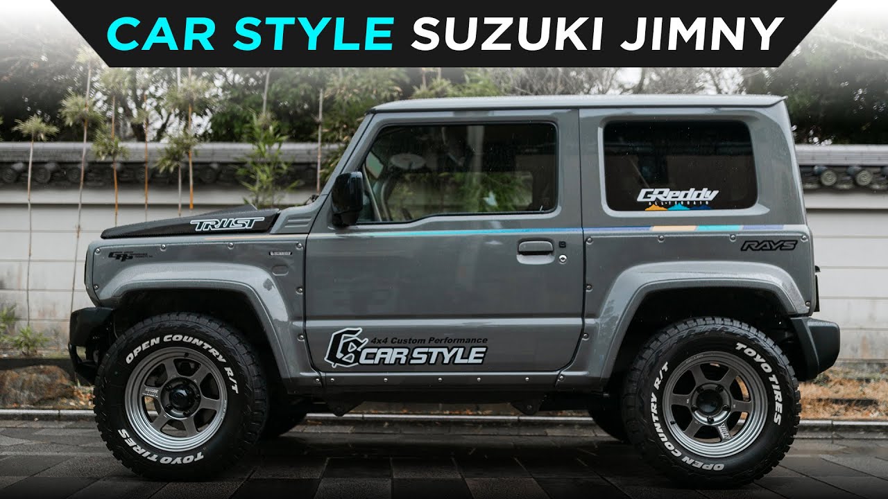 CAR STYLE | TURBO SUZUKI JIMNY | #TOYOTIRES | [4K60]