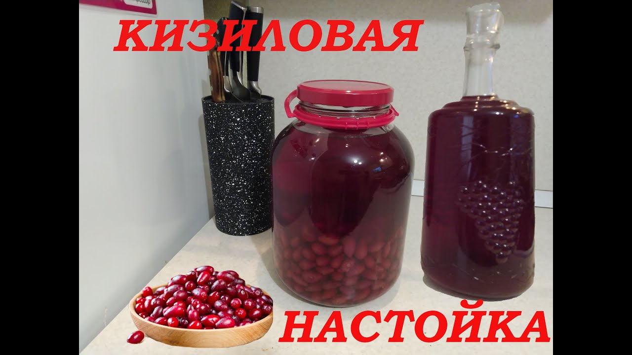 Кизиловая настойка, вкусней её нет.