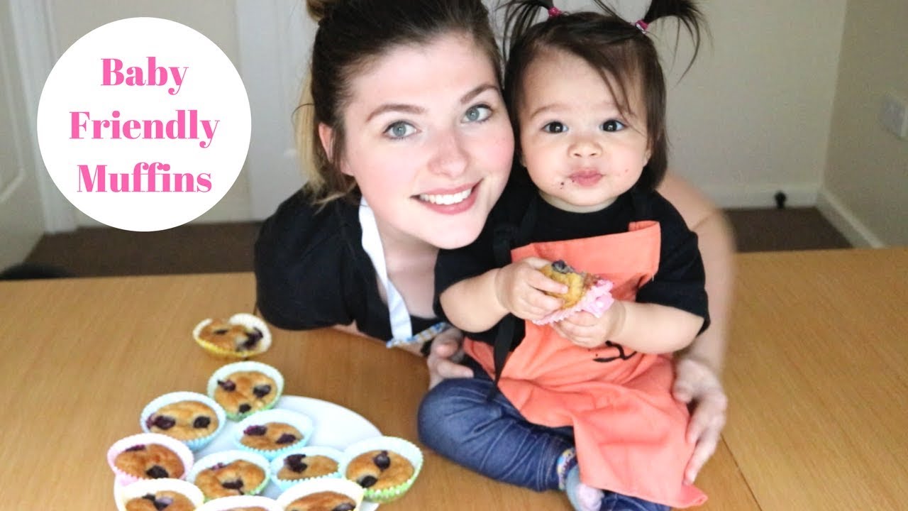 BABY FRIENDLY MUFFINS  |  BAKING WITH A ONE YEAR OLD