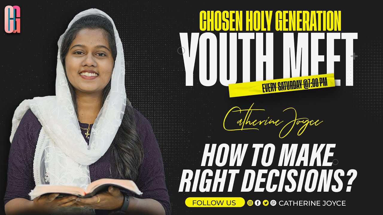 YOUTH MEET|| 23-09-2023 || Catherine Joyce | Chosen Holy Generation