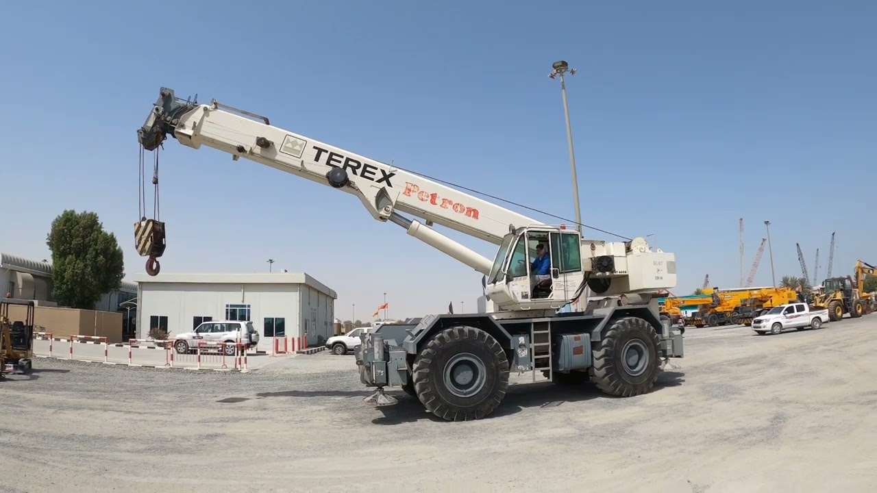 2007 Terex A600-1 60 Ton 4x4x4 Rough Terrain Crane - Dubai, UAE Timed Auction | 21 & 22 June 2022