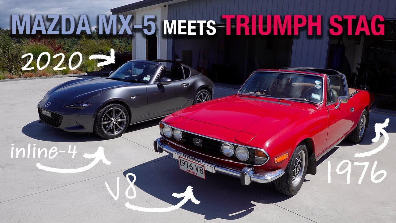 Впервые сел за руль Triumph Stag с двигателем V8 – и это меня удивило!