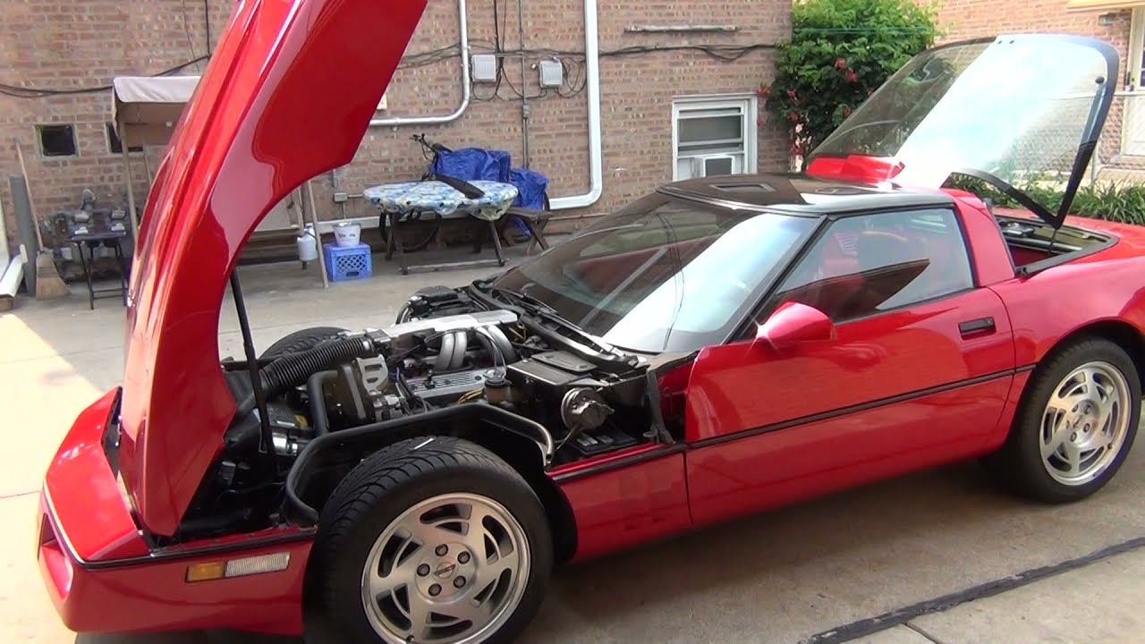 C4 Corvette Gets New hatch weather stripping.
