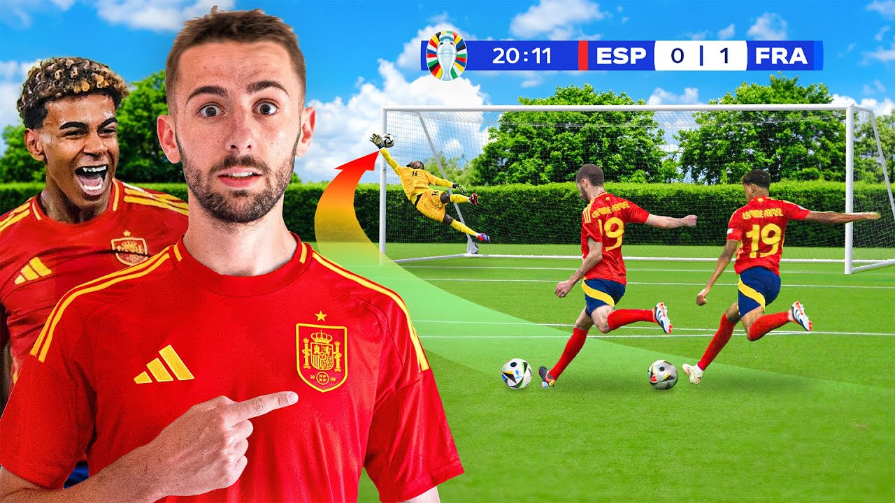 On a REPRODUIT les plus BEAUX BUTS de l'EURO 2024