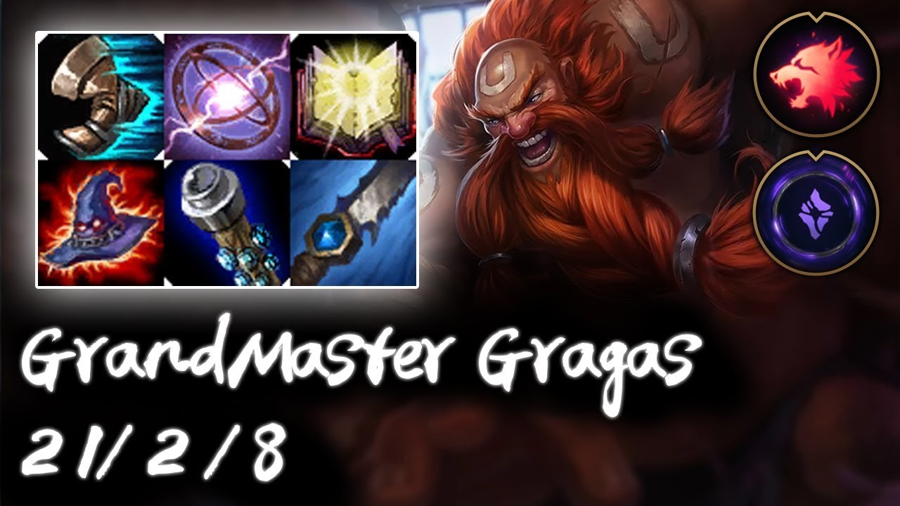 KZ Rascal GrandMaster Gragas Jungle vs  Xin Zhao  | High Elo Replays