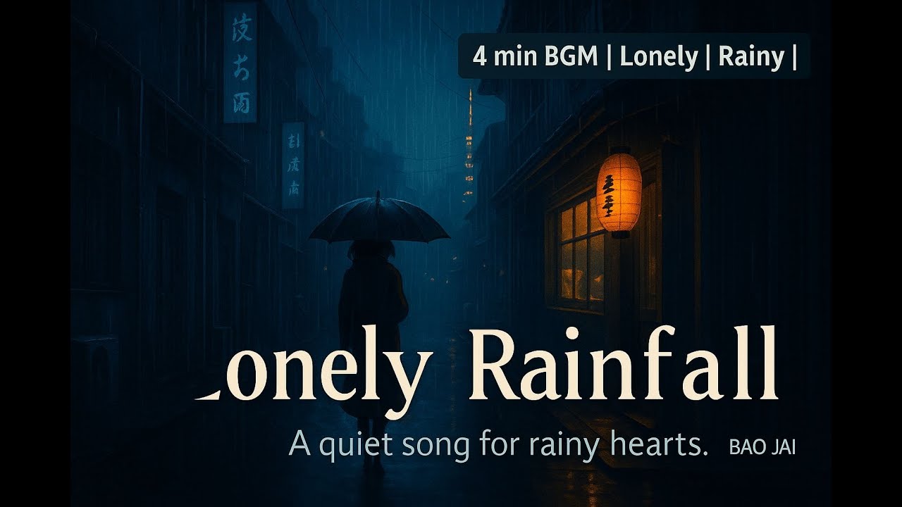 Lonely Rainfall &ndash; Bao Jai Vol.2 | #BGM #Rainy #เบาใจ