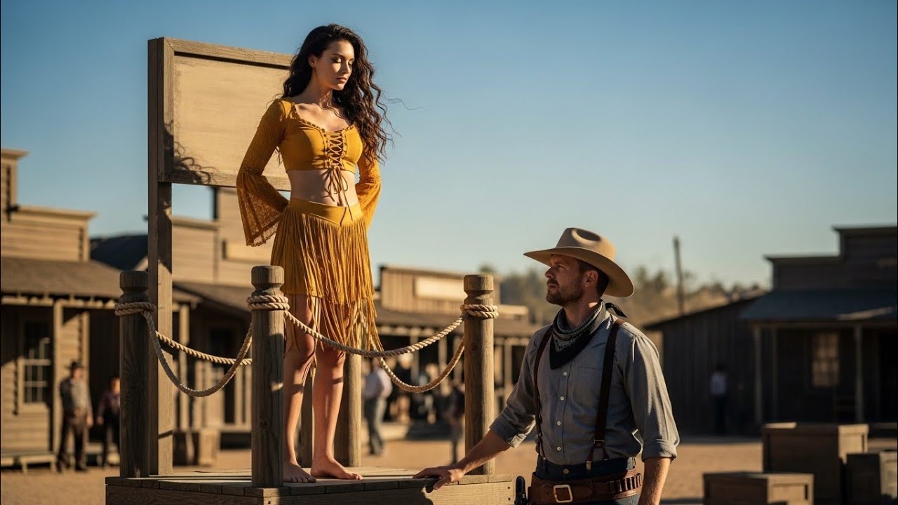 “Buy Me, Cowboy!” The Most Beautiful Apache Slave Said When She Saw the Man At The Market