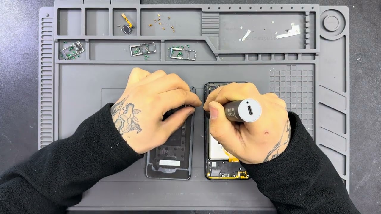 Samsung A40 A405F - разборка | Teardown 