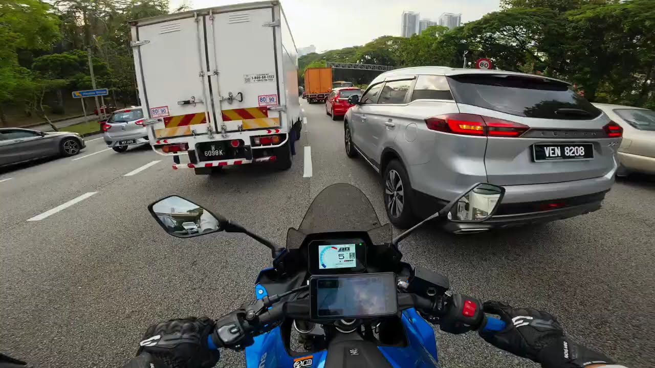 RIDE HOME I GSX8R I DJI OSMO ACTION 6 I 4K I NEW RIDER