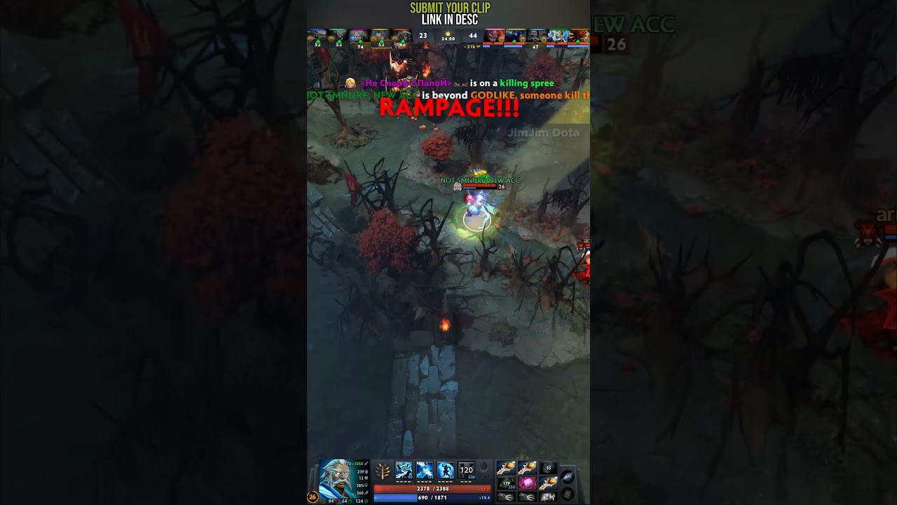 Zeus does 8k damage in 1 ult #dota2 #shorts #zeus