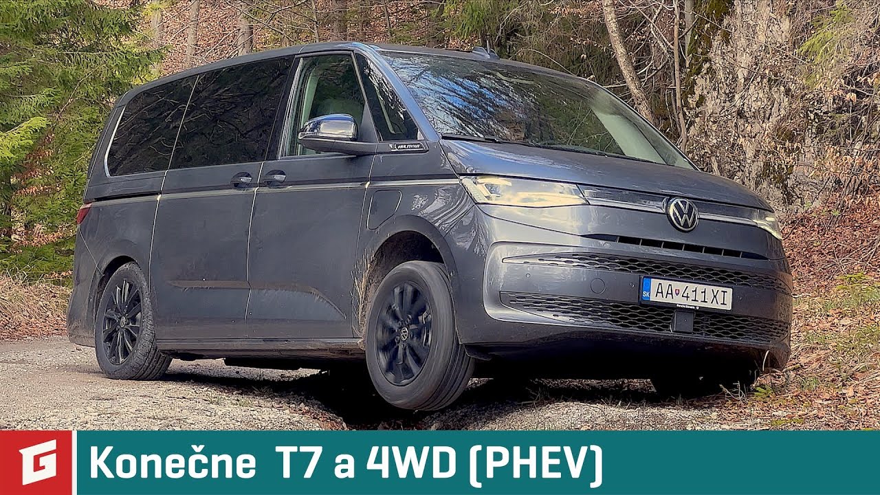 Volkswagen Multivan 1,5 TSI PHEV 4Motion - TEST - 4WD - GARAZ.TV - Rasťo Chvála