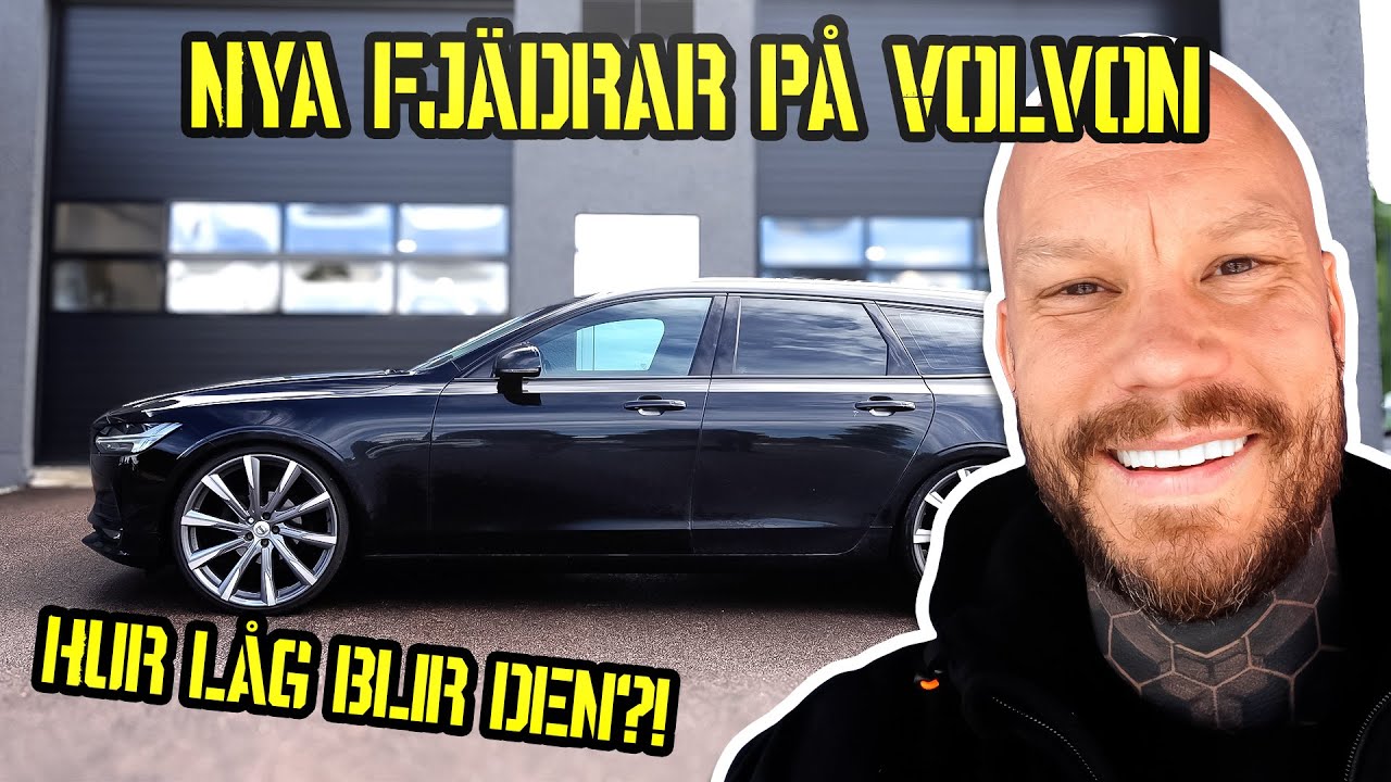 STUKAR RAGGARVOLVON MED H&R SÄNKFJÄDRAR!