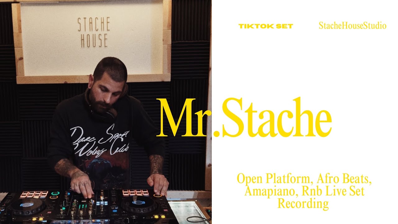 Open Platform, Afro Beats, Amapiano, Rnb Live Set Secret Stache- Mr. Stache