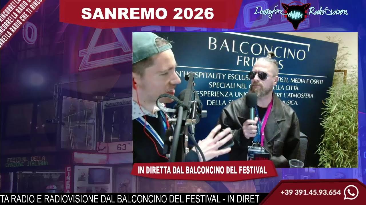Live dal Balconcino l'intervista a Luca Sala