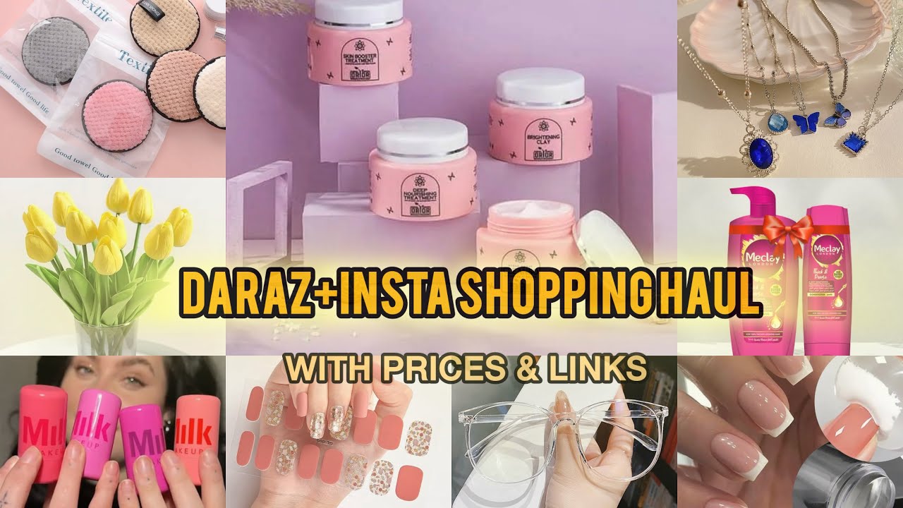 Daraz+Insta Shopping Haul (Part 1) 🛍️😍| Amazing Products in Reasonable Prices 😱
