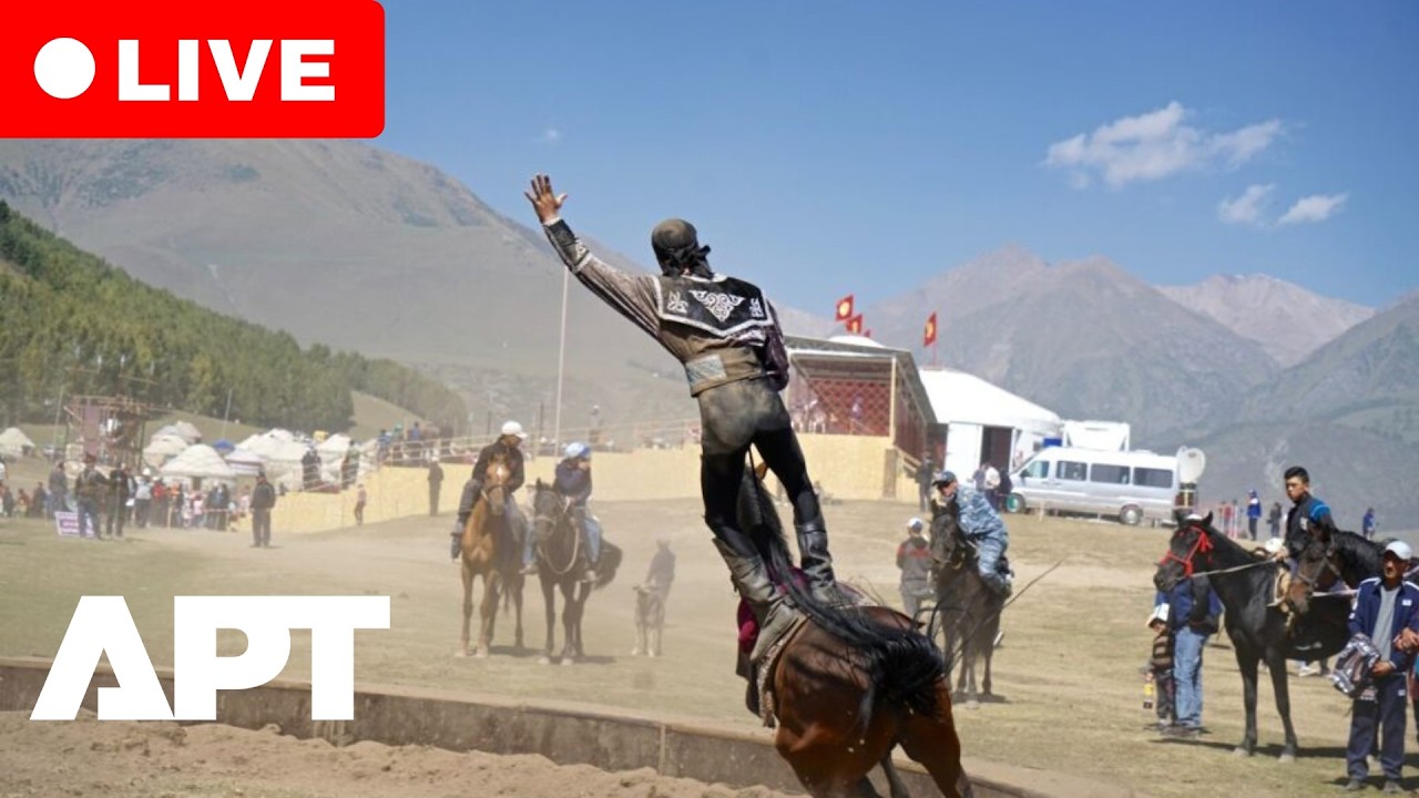 LIVE | Nomadic Riders Showcase Coin-Picking Skills At World Nomad Games | APT