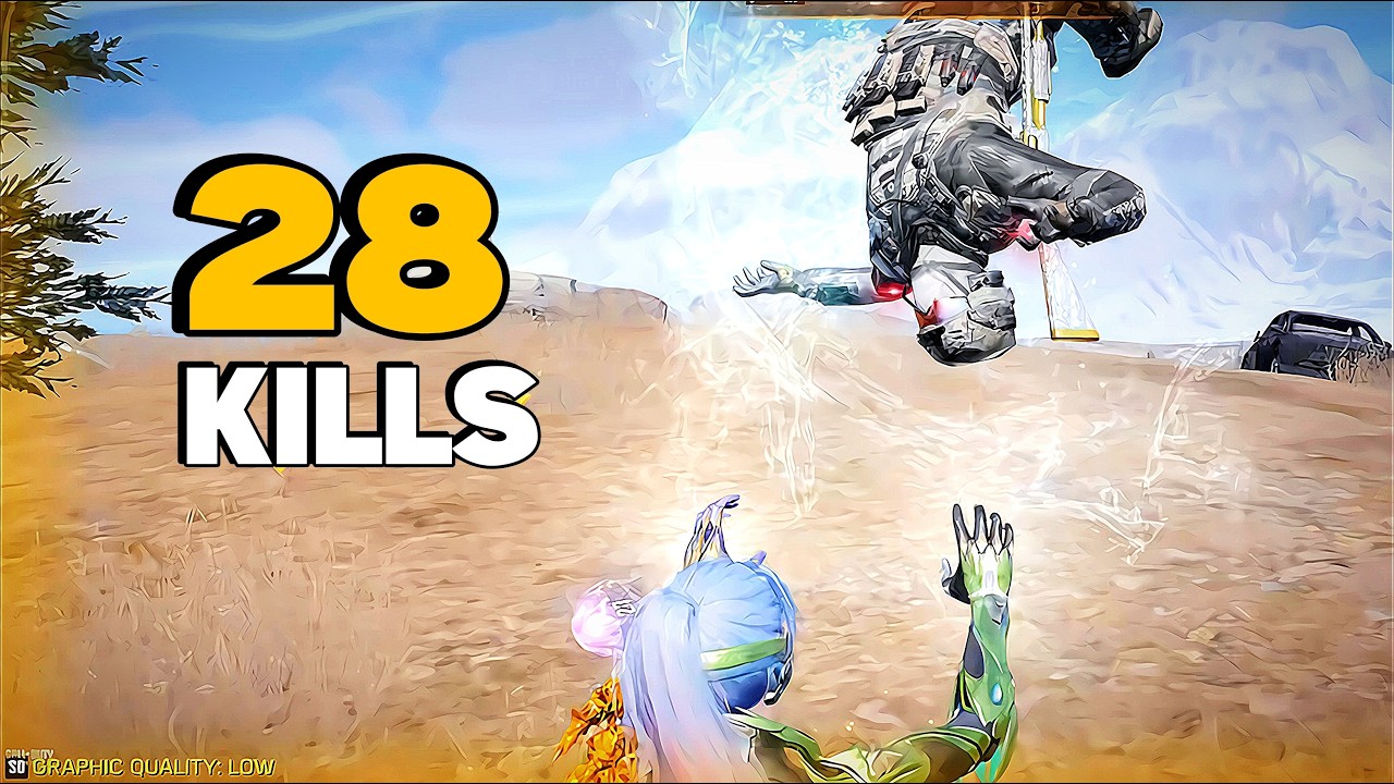28 KILLS INTENSE SOLO VS SQUAD CALL OF DUTY MOBILE FULL GAMEPLAY