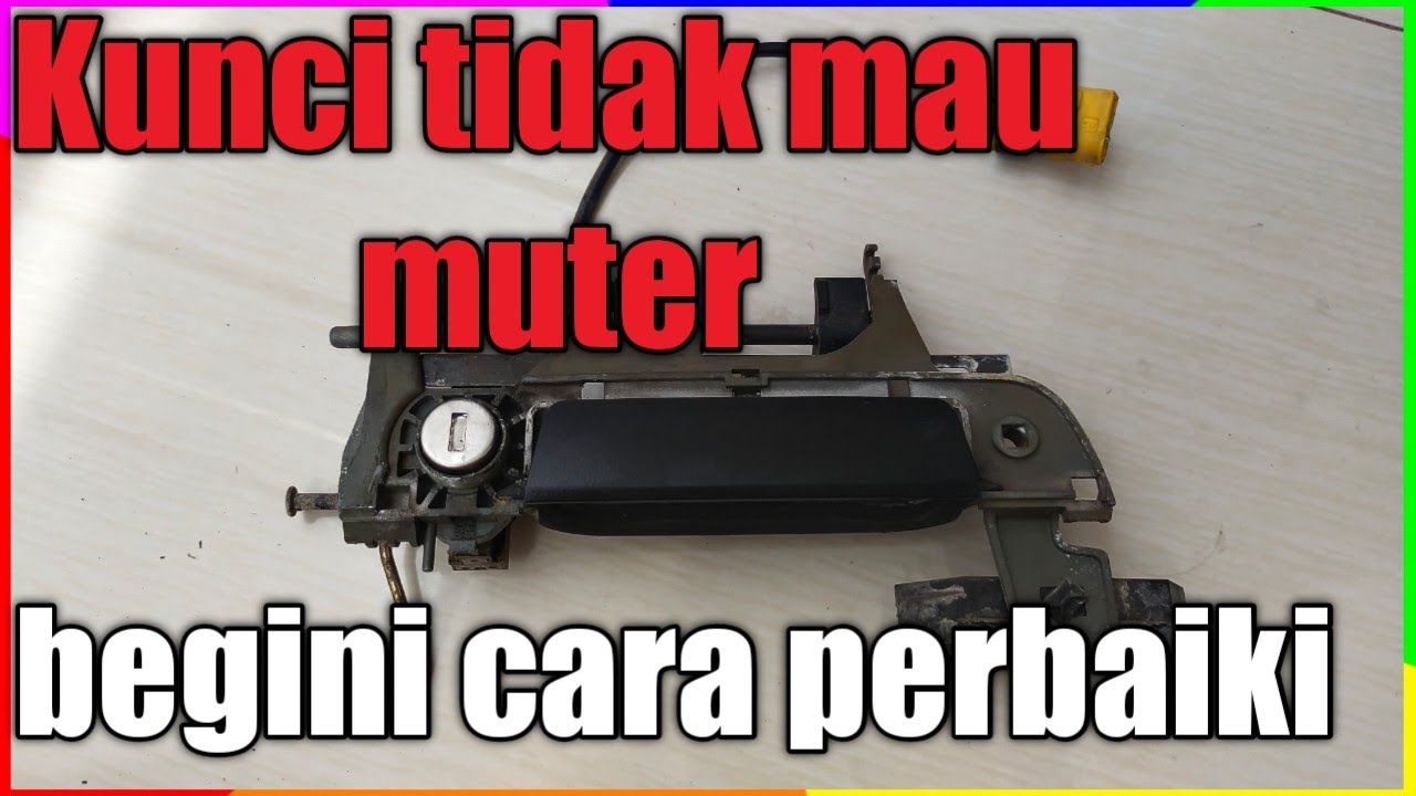 Perbaiki silinder kunci BMW E36