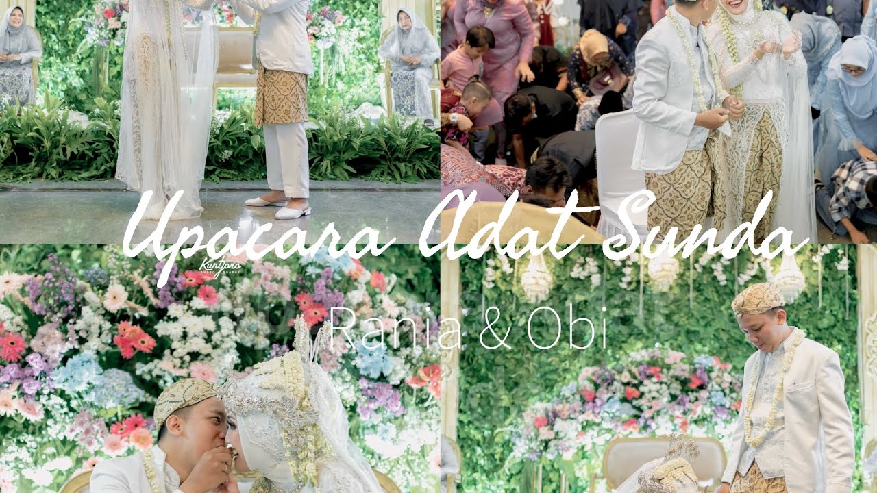 FULL UPACARA ADAT SUNDA WEDDING (Nincak endog, Saweran, Meuleum Harupat, dll)