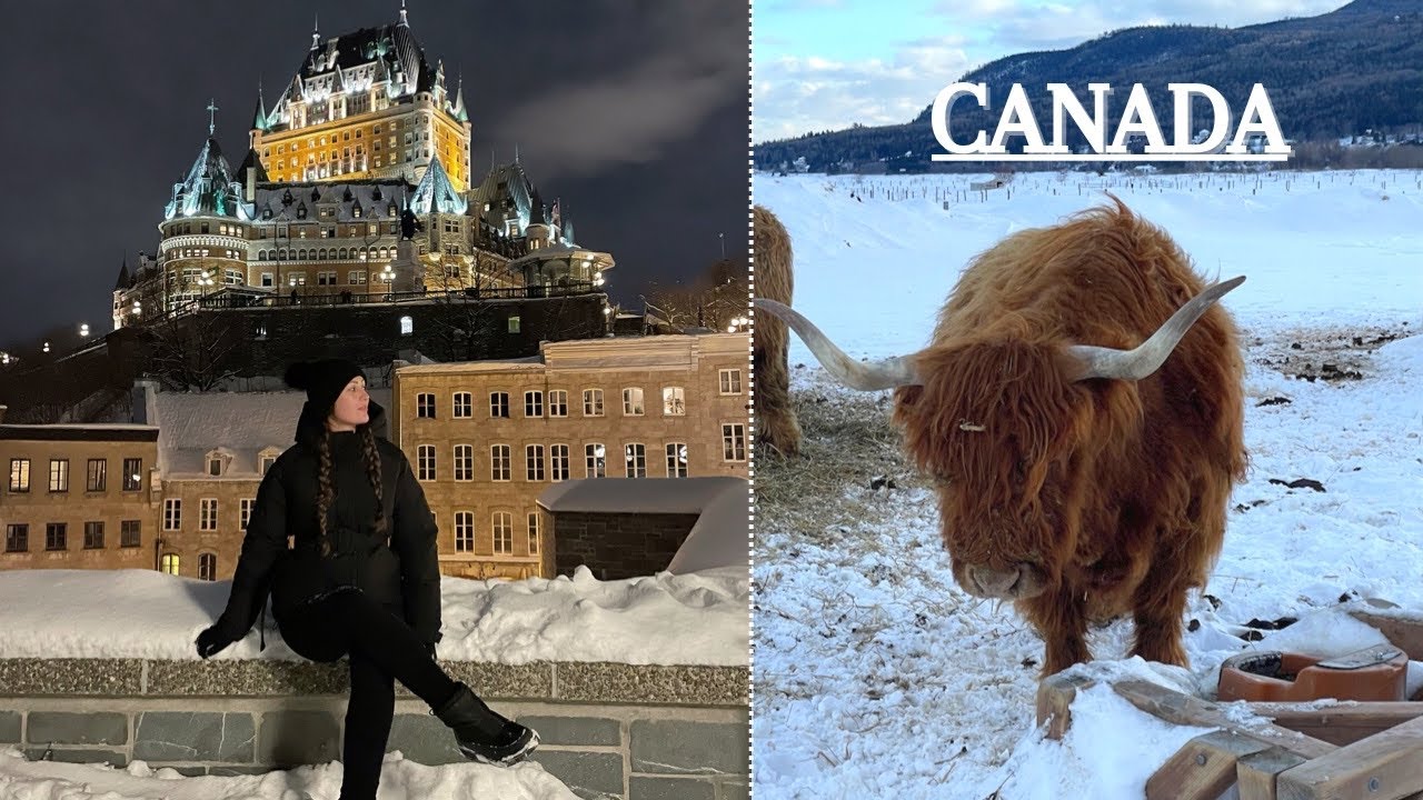 Winter in Canada | Exploring Qu&eacute;bec City, Montreal & Charlevoix ❄️🇨🇦