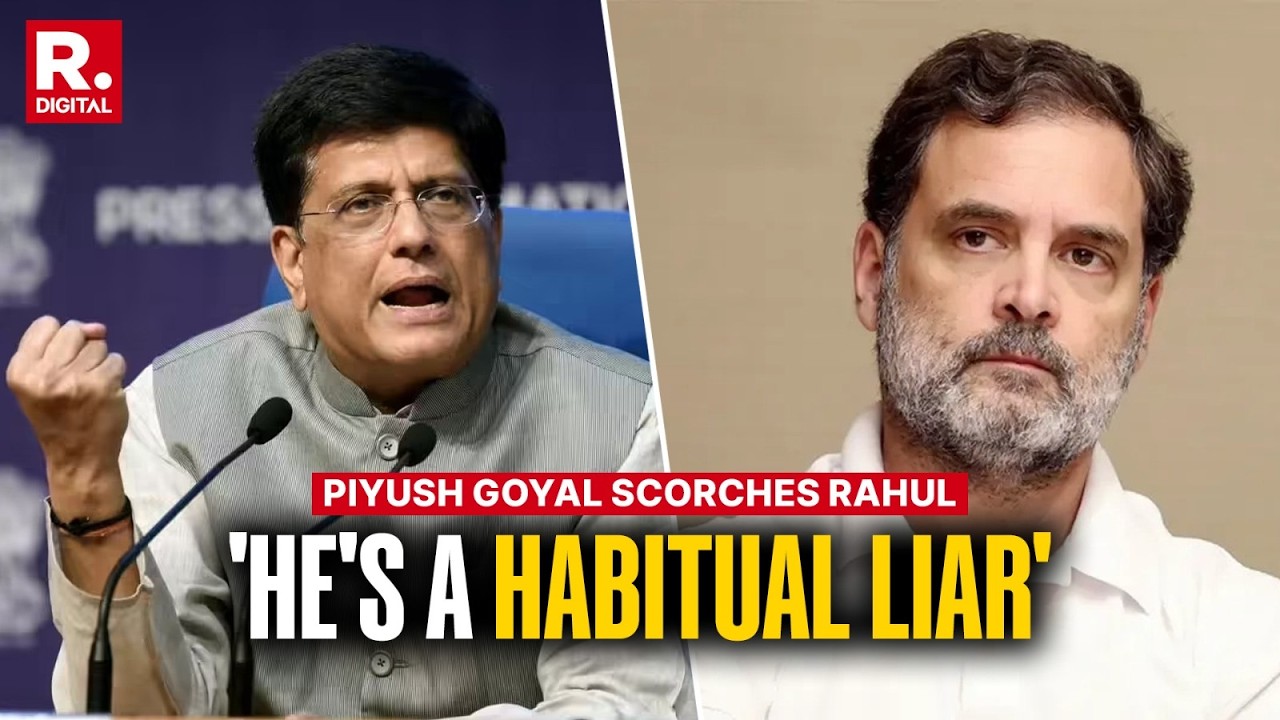 'He's Misleading Our Farmers', Piyush Goyal Roasts Rahul On Hurting Indian Farmers' Sentiments
