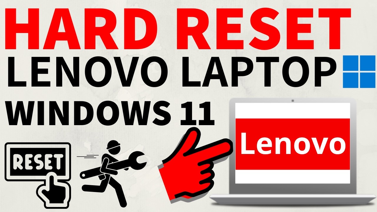 How to Hard Reset Lenovo Laptop or PC