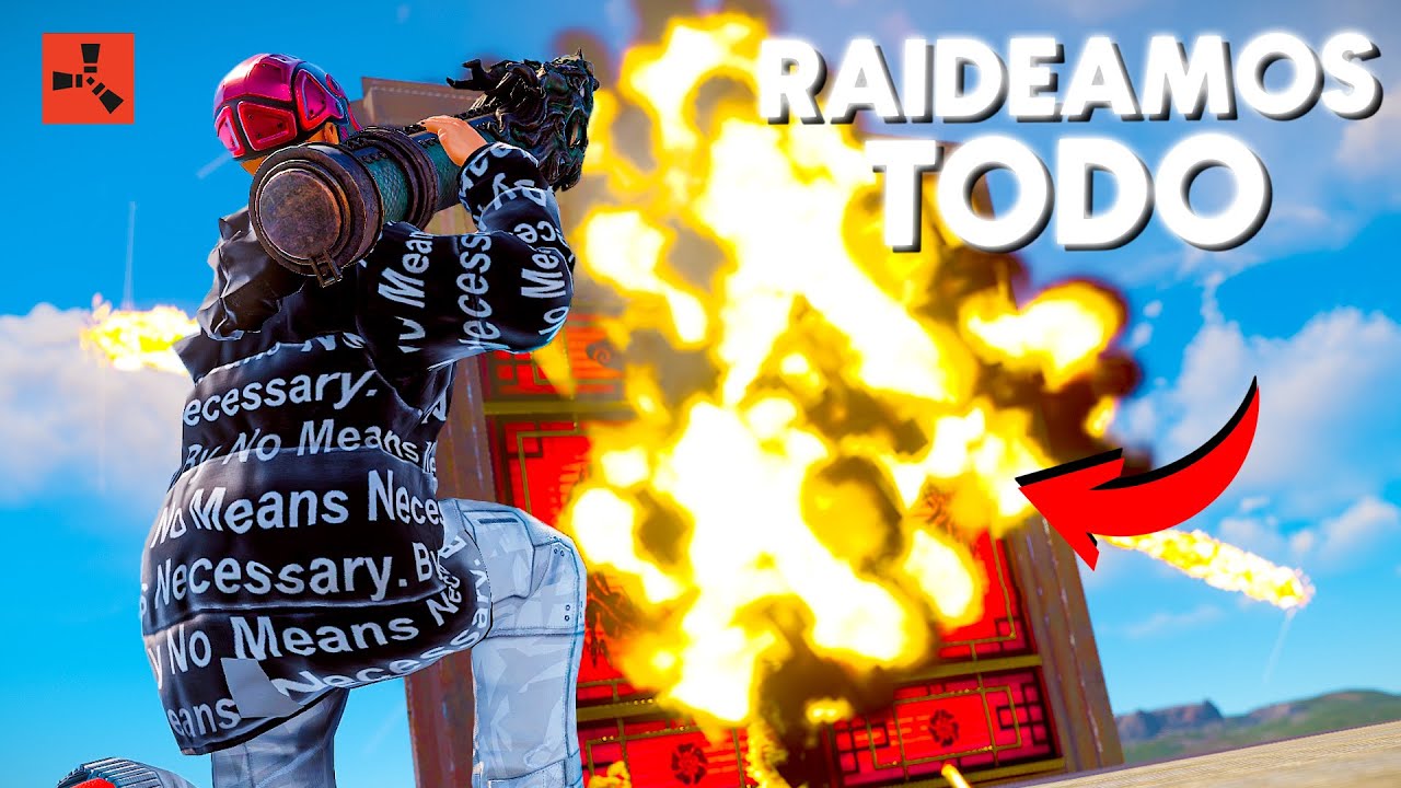 Rust - ASÍ NOS LLENAMOS DE LOOT RAIDEANDO A TODOS NUESTROS VECINOS