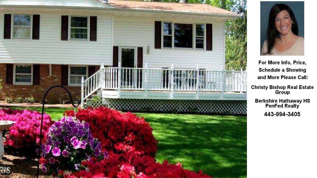 3075 TUDOR HALL ROAD, RIVA, MD Presented by Christy Bishop Real Estate Group.