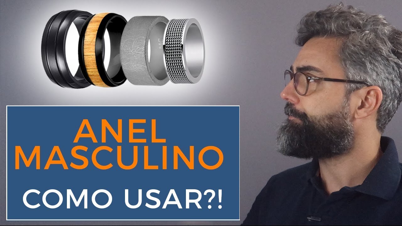 Como usar ANEL MASCULINO? | Moda masculina