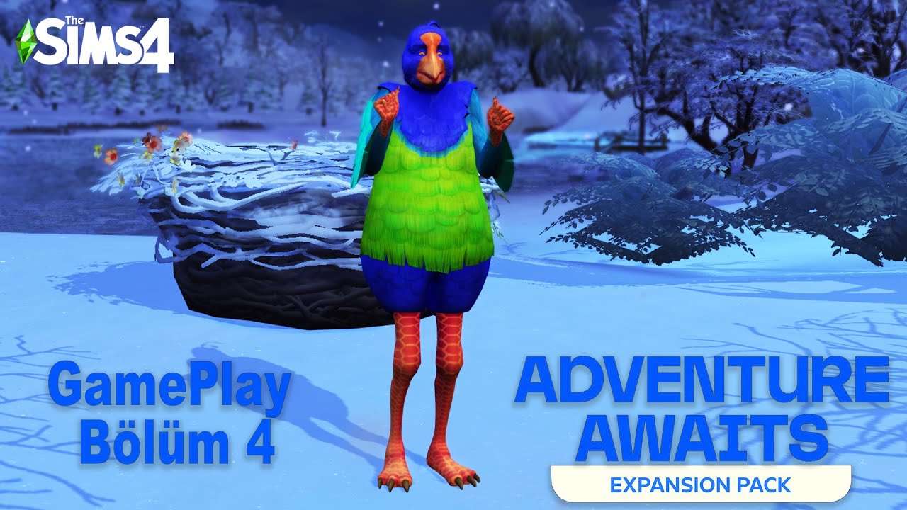 The Sims 4 Adventure Awaits GamePlay Peculiar Plumbird Quests Bölüm 4