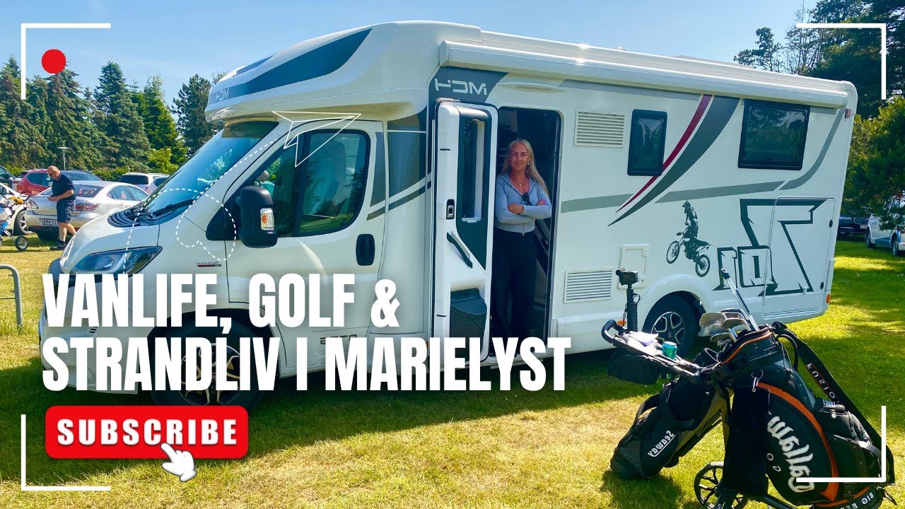Vanlife, golf og strandliv i Marielyst
