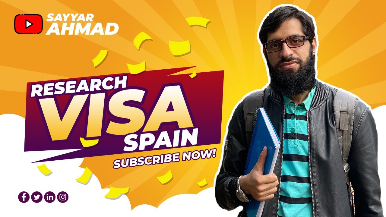 Research Visa for Spain from Pakistan (Urdu/Hindi)(Spain Visa)