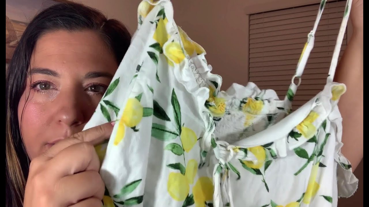 ASMR personal stylist cruise clothing