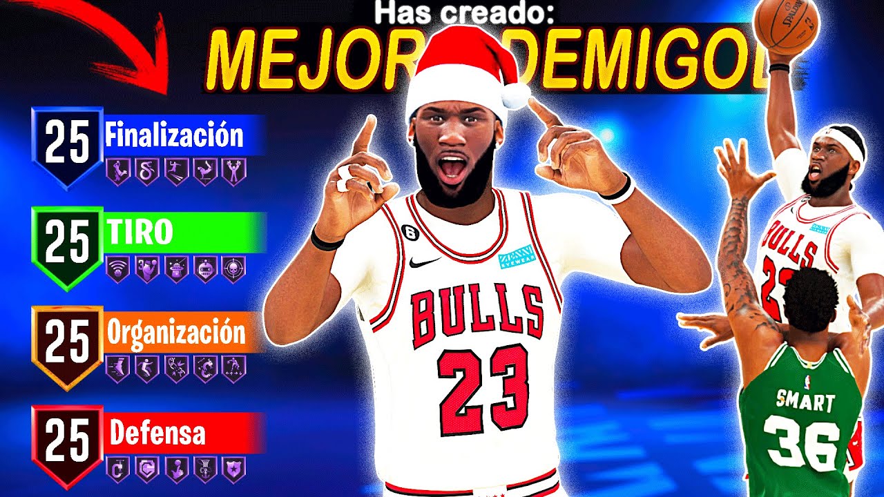 EL MEJOR DEMIGOD de NBA 2K23 es PERFECTO 😱 - ¿NUEVO MEJOR ARQUETIPO?