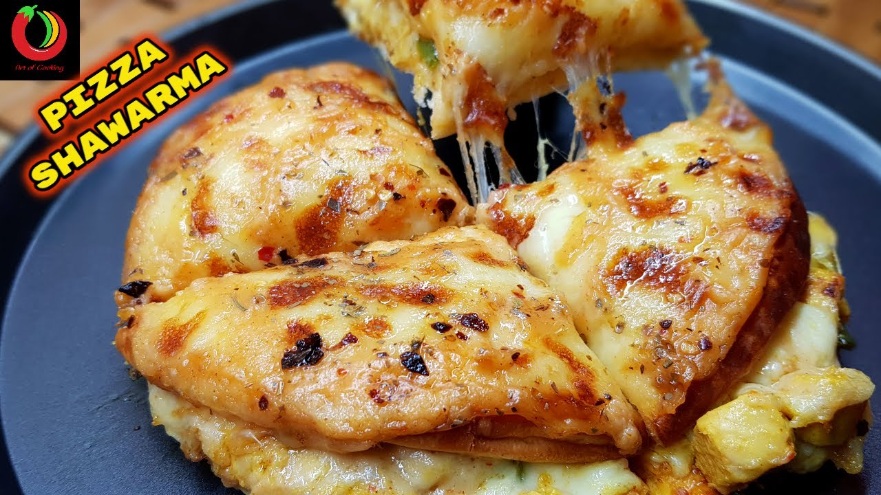 Shawarma Sandwich | Pizza Sandwich Recipe By Art of Cooking