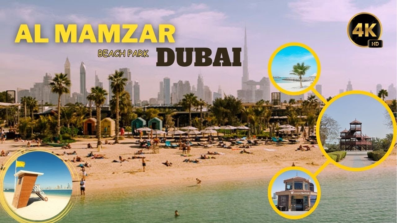 Al Mamzar Beach Park Dubai in 2023 | 4K | Explore with Lj | S01 EP.04