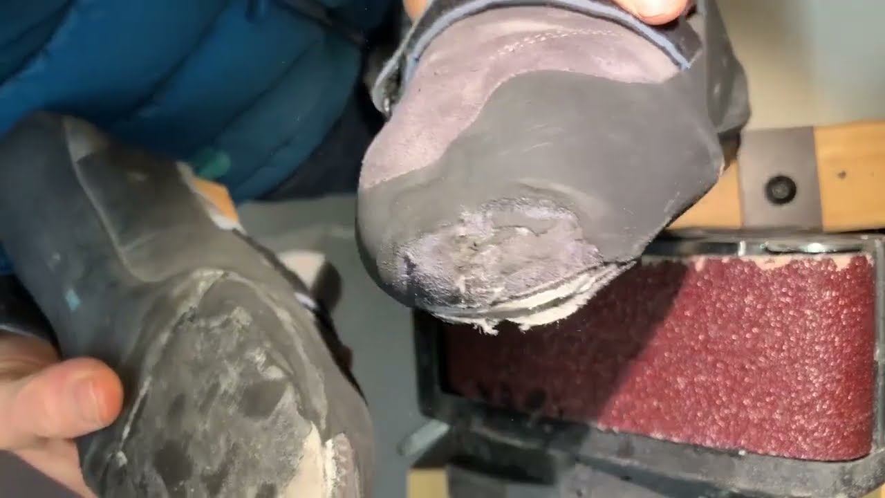 Ressemeler ses chaussons d'escalade à la maison !