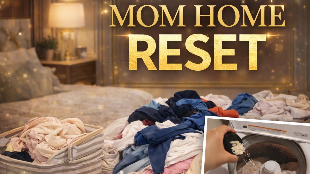 Realistic Home Reset | Bathroom Cleaning & Laundry Reset| Cleaning Motivation (Part 1)