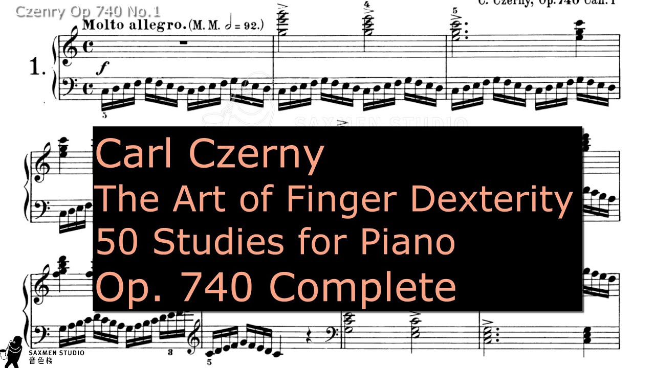 czerny 740 complete