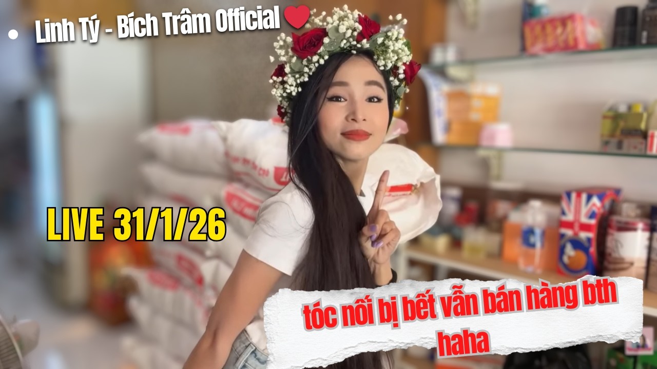 Linh Tý - Bích Trâm Official đang phát trực tiếp!