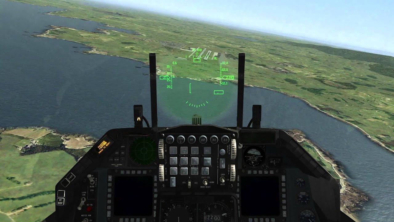 Falcon 4, BMS, Ramp Start, Landung, Tutorial, German, Deutsch, für Dummies, absolute Anfänger