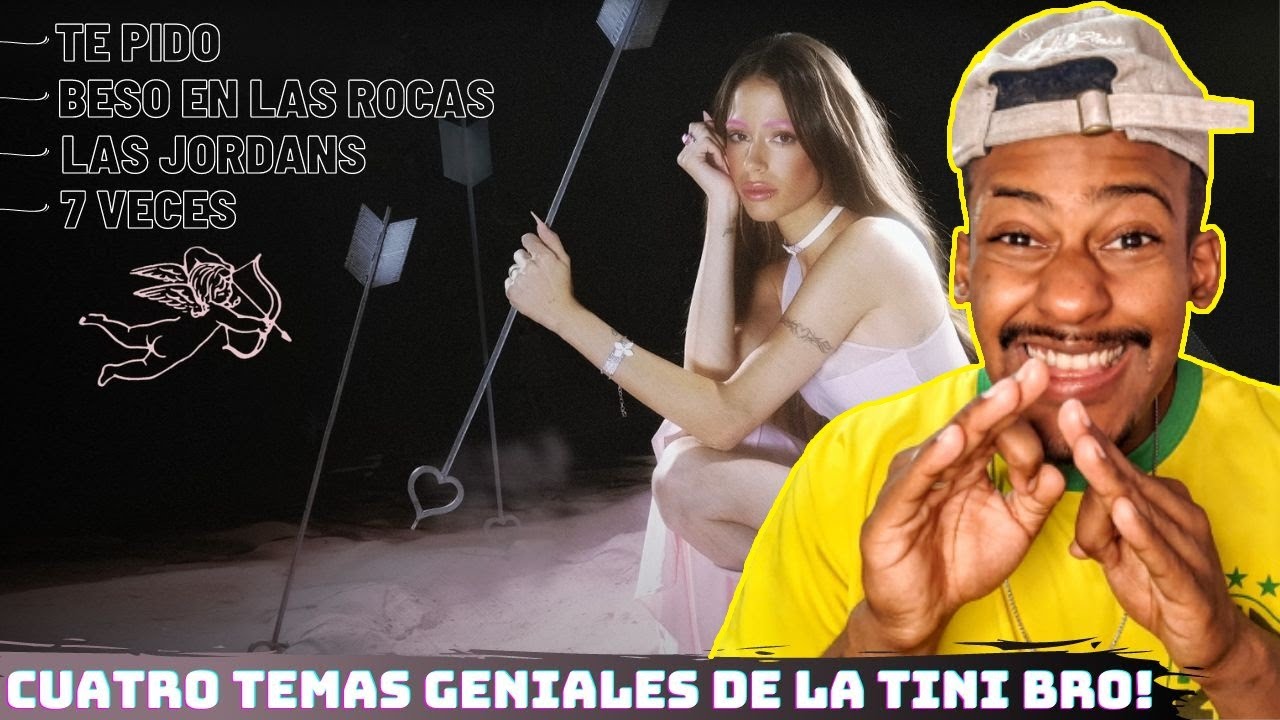 (REACCI&Oacute;N) TINI - Te Pido + Beso en las Rocas + Las Jordans + 7 Veces (Lyrics)