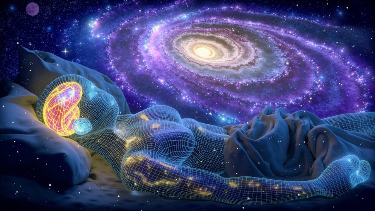 528hz 741hz 432hz 963hz ~ Музыка для глубокого сна от тревоги - Исцеление позитивной волной