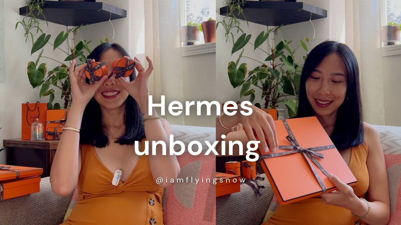 Unboxing Hermes Twillys, Scarfs, and Homeware