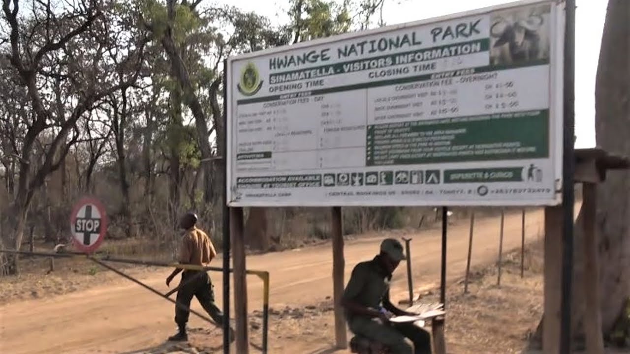 To Hwange National Park, Zimbabwe