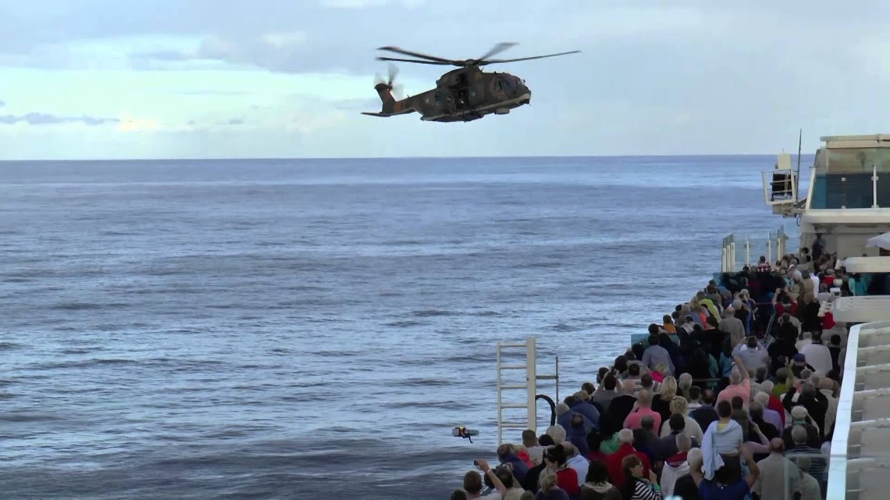 SOS! Medical Evacuation from a Cruise Ship