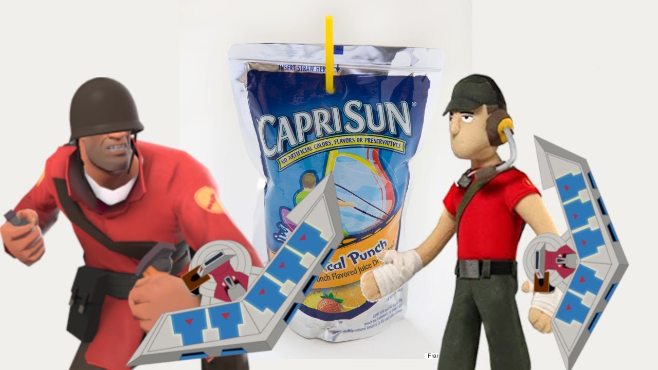 [TF2 ai] Yu-Gi-Oh! Badlands - S1E1: Scout challenges Soldier to a duel to save his drink