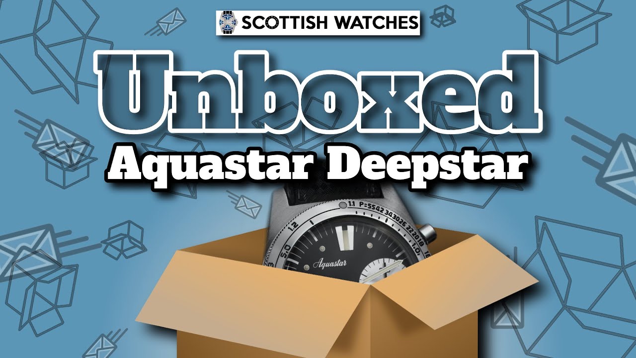 Watch Unboxing : AquaStar Deepstar