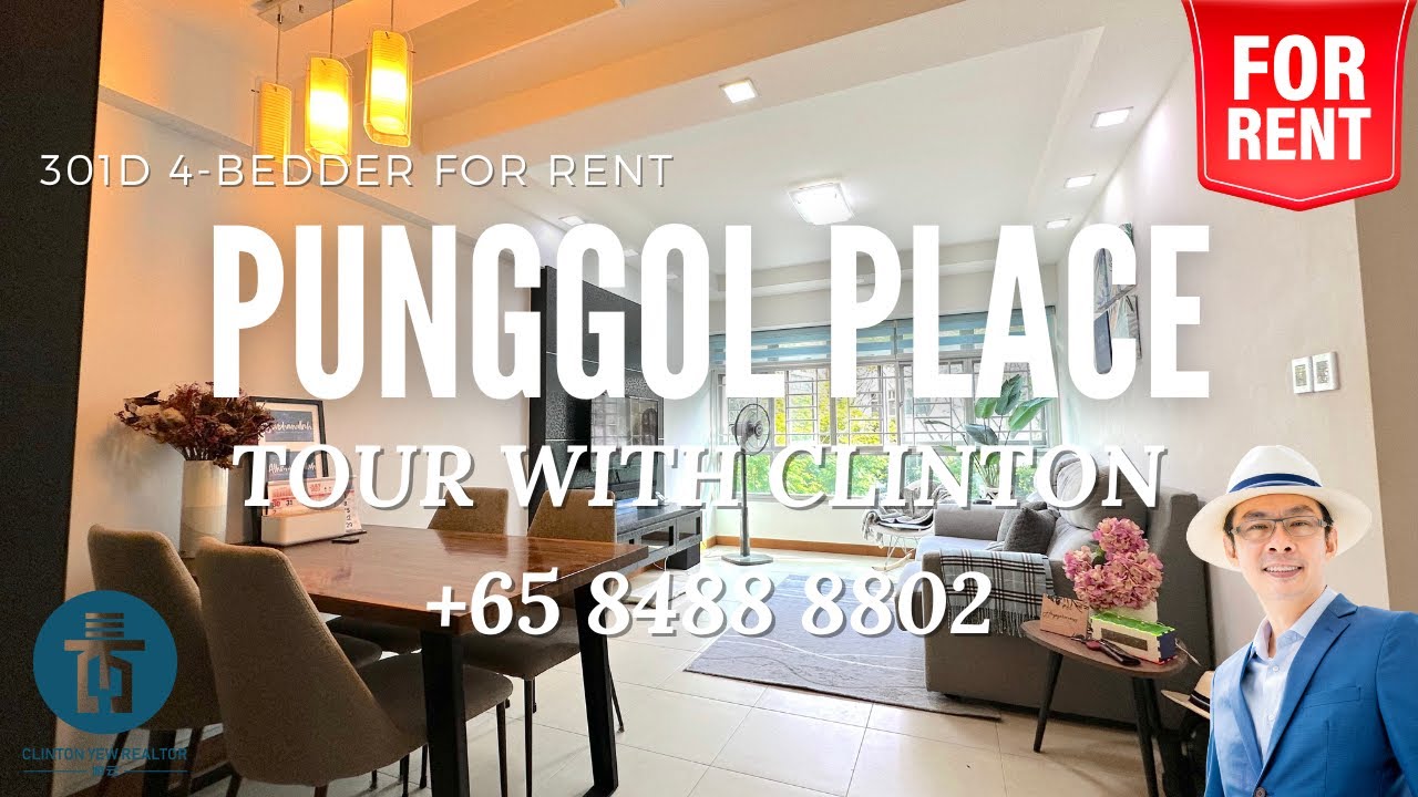 Punggol 301D 4B HDB for Rent
